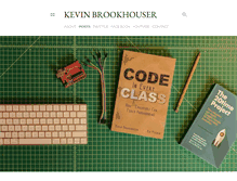 Tablet Screenshot of kevinbrookhouser.com